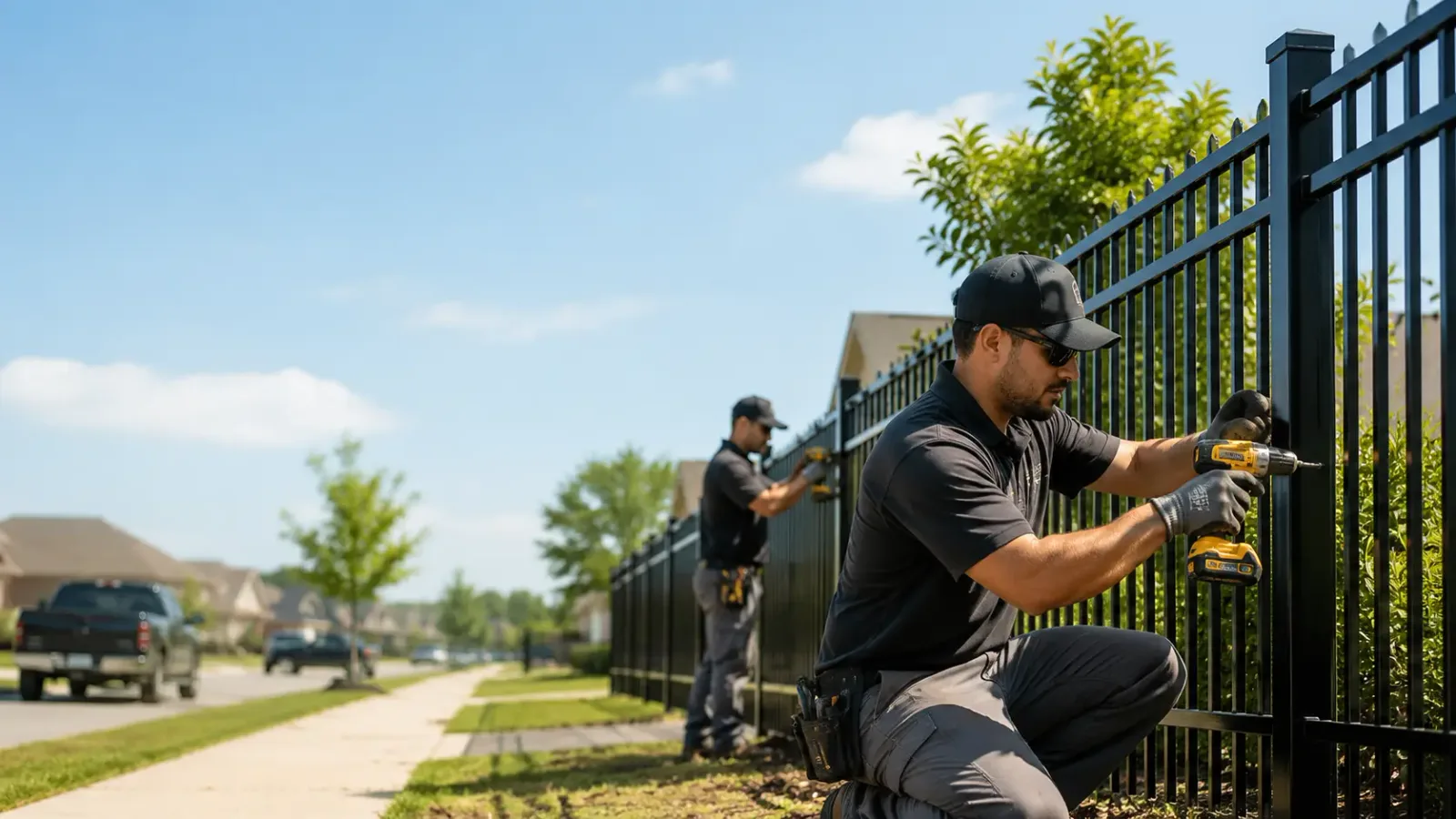 Metal Fence Installation in Minot Afb, ND